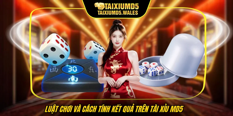 Luật chơi và cách tính kết quả trên Tài Xỉu MD5