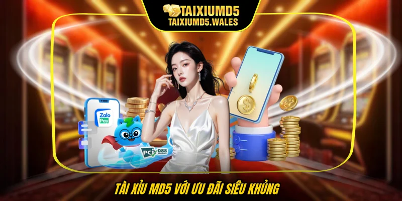 Tài xỉu MD5 với ưu đãi siêu khủng